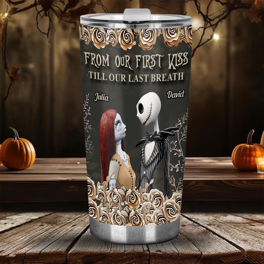 Personalized Nightmare Tumbler Custom Name Gift for Couples Tumbler GradoCreations