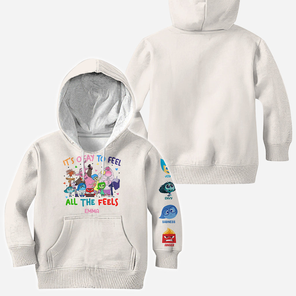 Personalized All-Over Shirt for Kids | Back to School Gift All Over Shirt GradoCreations