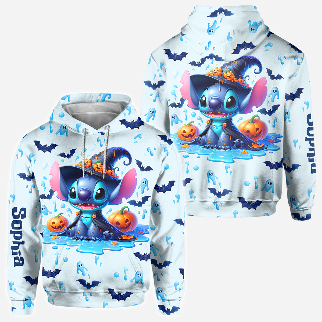 Personalized Halloween Ohana All Over Shirt Gift for Family All Over Shirt GradoCreations