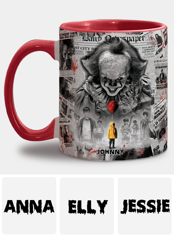 Personalized Horror Movie Accent Mug Custom Gift for Fans Accent Mug GradoCreations