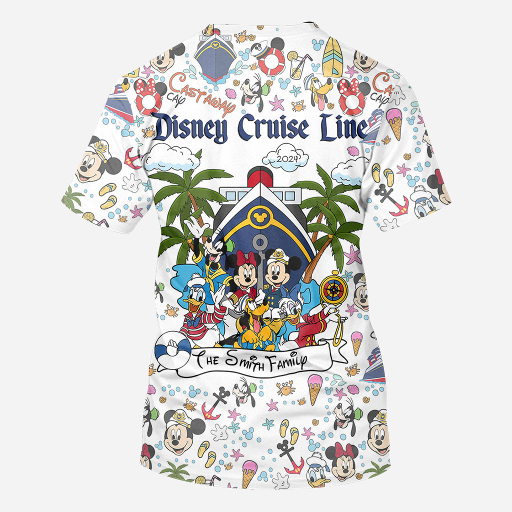 Personalized Family Cruise All-Over Shirt Custom Name Gift All Over Shirt GradoCreations