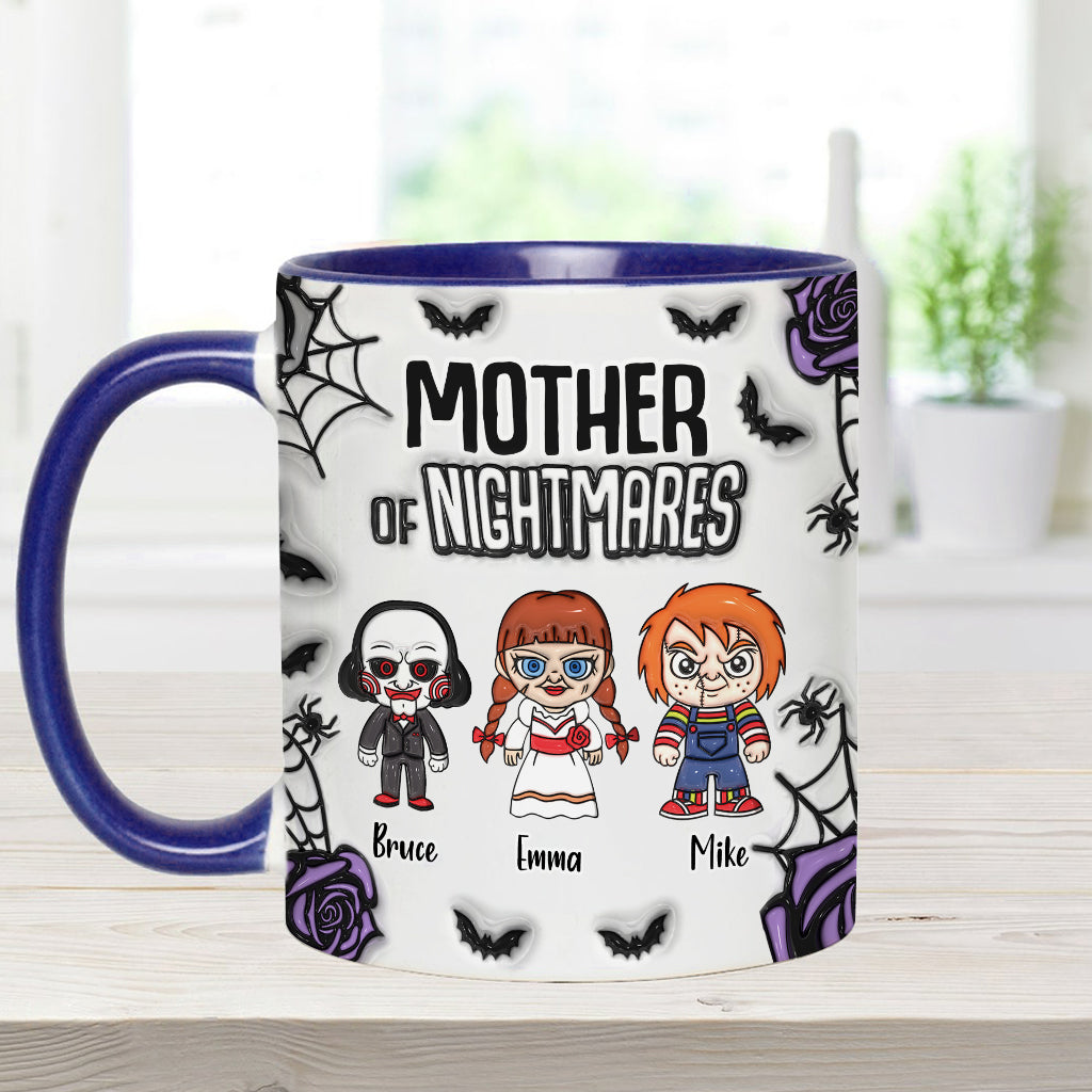 Personalized Mother Accent Mug for Halloween & Birthdays Gift Accent Mug GradoCreations