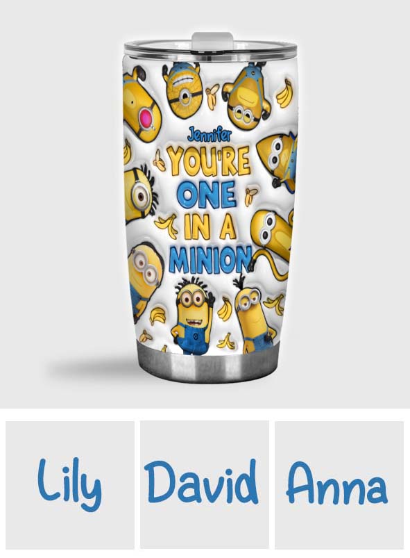 Personalized Minions Tumbler Custom Name Gift for Kids Tumbler GradoCreations