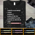 Personalized Star Wars Force T-shirt Hoodie Gift for Fans T-shirt & Hoodie GradoCreations