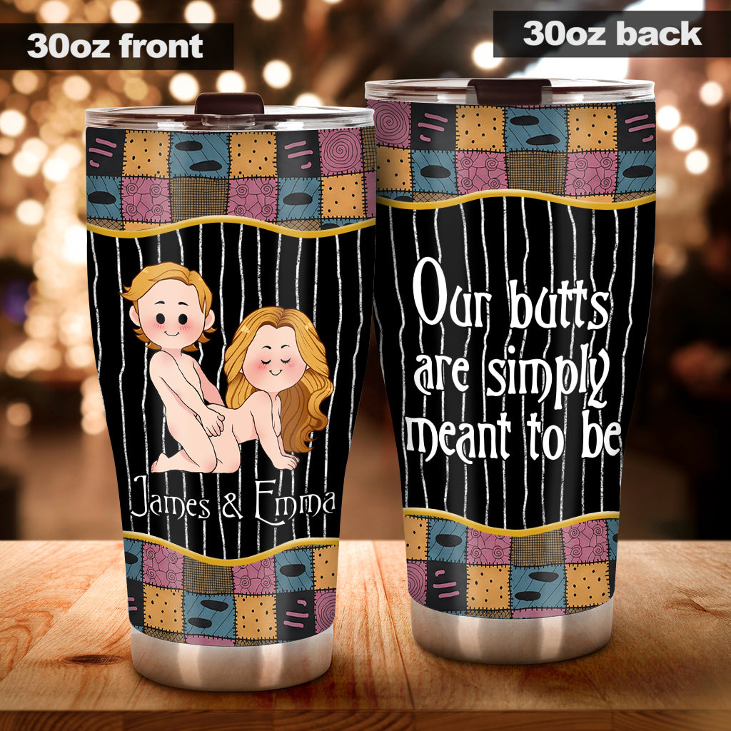 Personalized Nightmare Tumbler Custom Name Couple Gift Tumbler GradoCreations