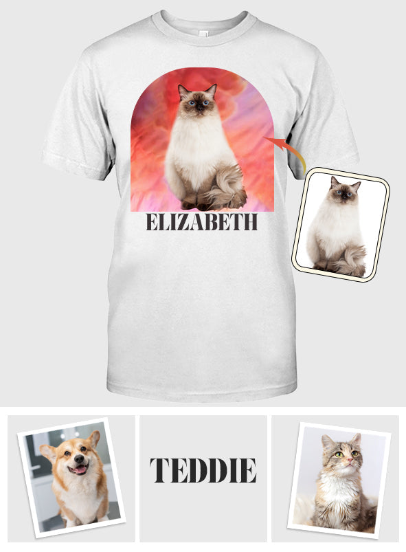 Personalized Cat T-Shirt & Hoodie Custom Name Gift for Cat Lovers T-shirt & Hoodie GradoCreations