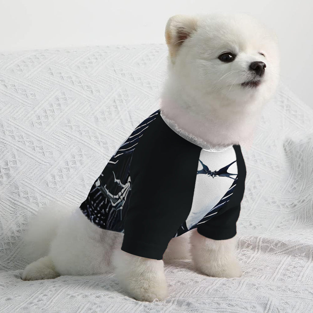 Personalized Skellington Dog Shirt Custom Pet Costume Pet Shirt GradoCreations