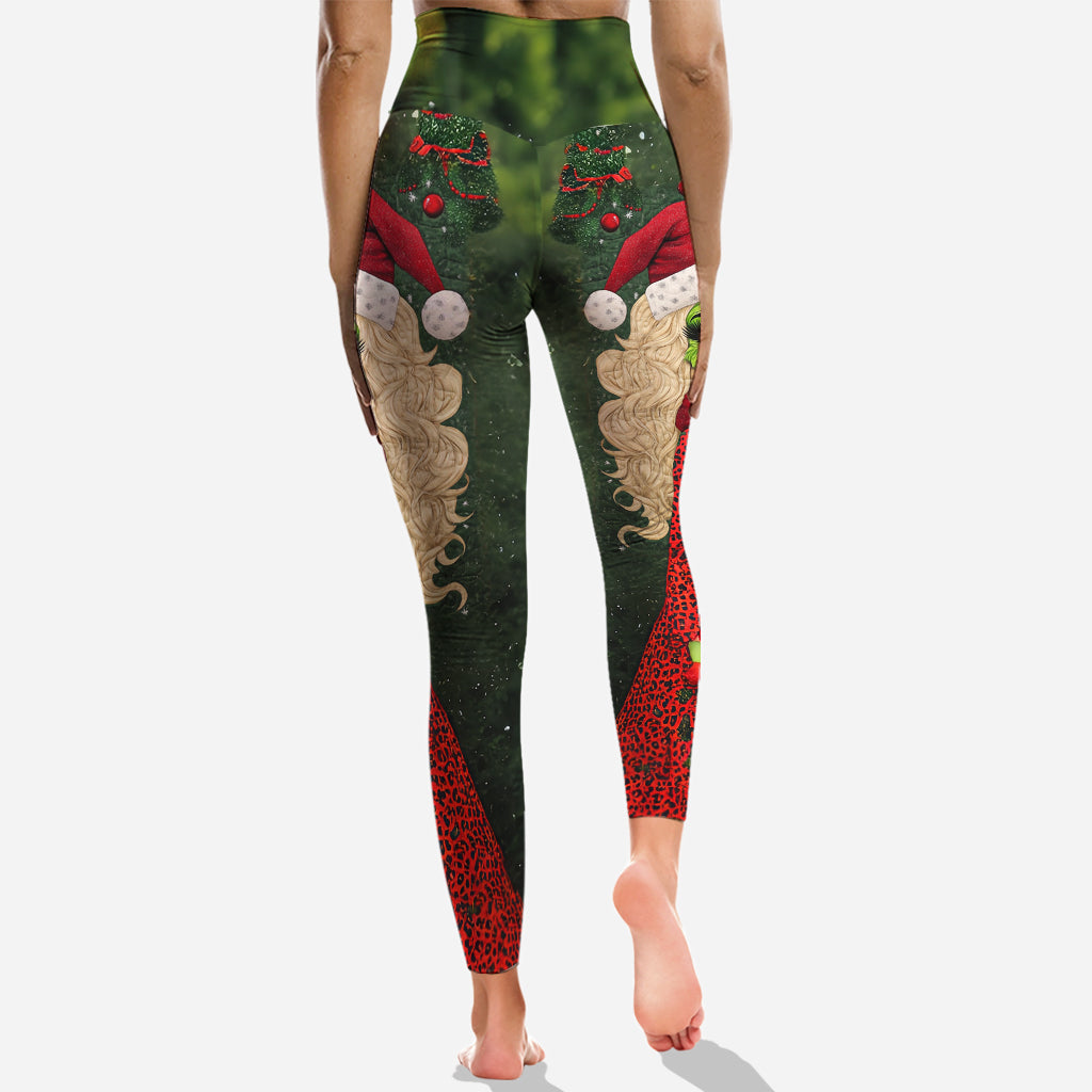 Personalized Christmas Hoodie and Leggings Set for Women Hoodie & Leggings GradoCreations