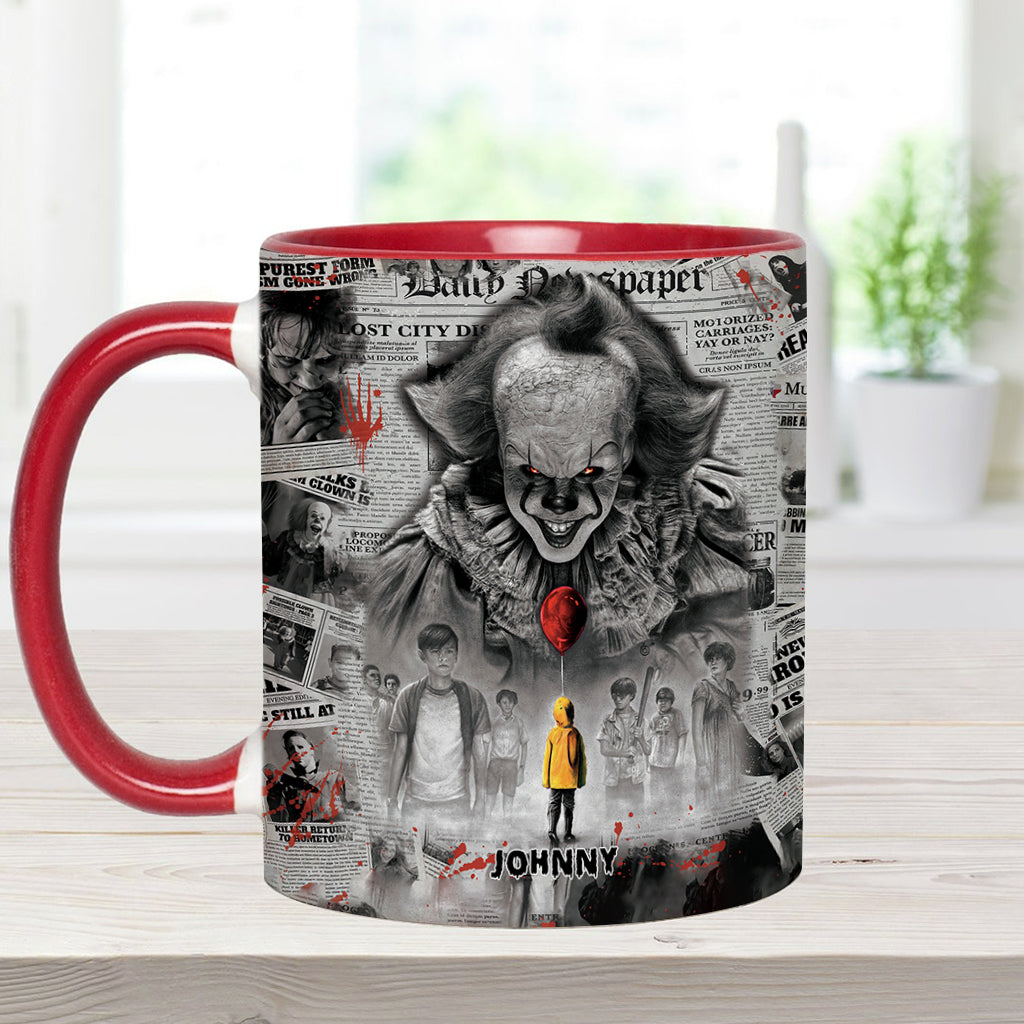 Personalized Horror Movie Accent Mug Custom Gift for Fans Accent Mug GradoCreations