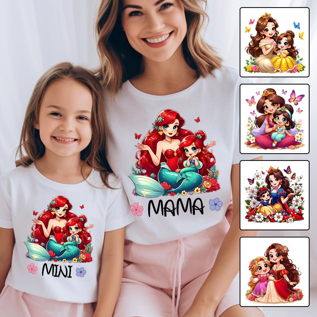 Personalized Mother Daughter Mouse T-Shirt & Hoodie Gift T-shirt & Hoodie GradoCreations