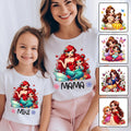 Personalized Mother Daughter Mouse T-Shirt & Hoodie Gift T-shirt & Hoodie GradoCreations