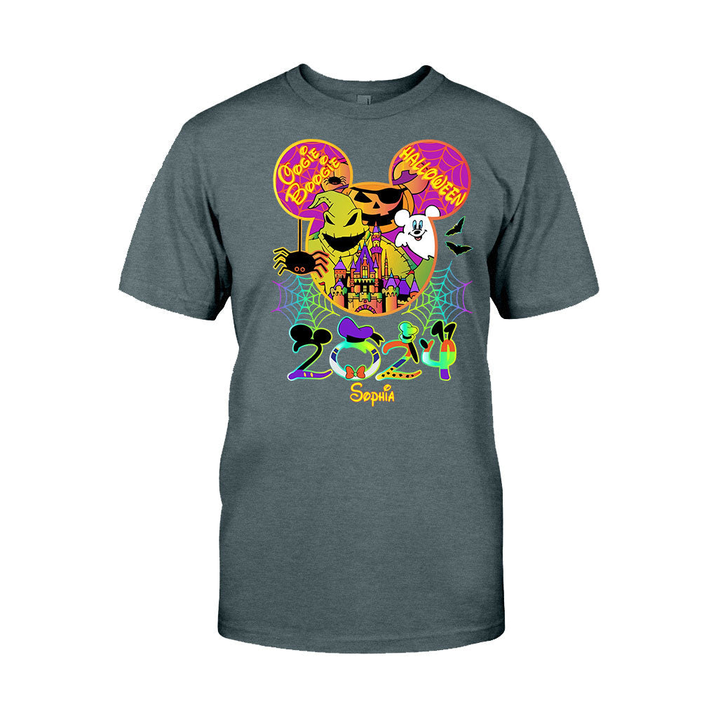 Personalized Halloween Mouse T-Shirt & Hoodie Custom Name Gift T-shirt & Hoodie GradoCreations