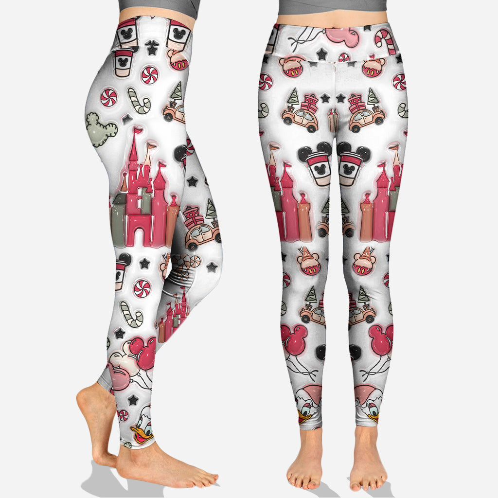 Personalized Christmas Mouse Hoodie and Leggings Gift for Kids Hoodie & Leggings GradoCreations