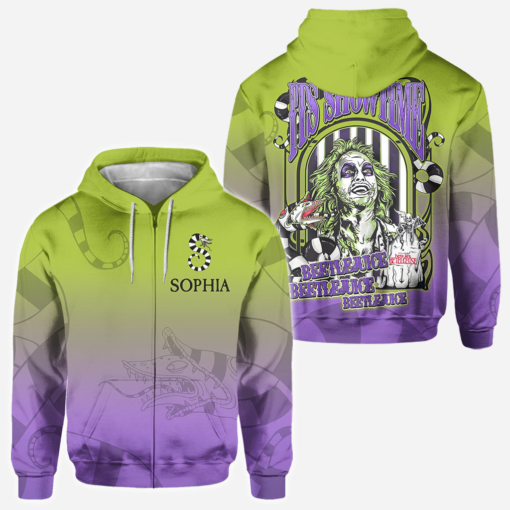 Personalized Beetlejuice All Over Shirt Gift for Halloween All Over Shirt GradoCreations