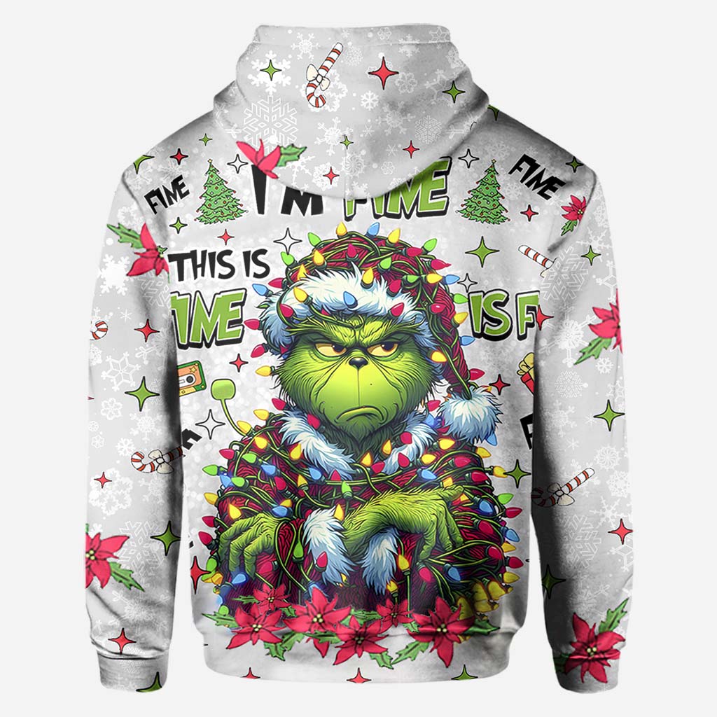 Personalized Christmas All Over Shirt Grinch Design Gift All Over Shirt GradoCreations
