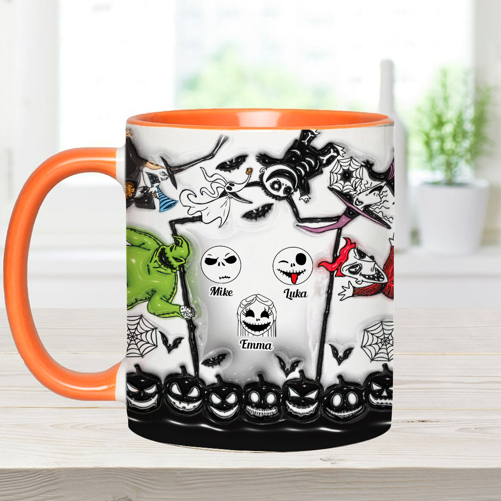 Personalized Nightmare Accent Mug Custom Name Gift for Mom or Dad Accent Mug GradoCreations