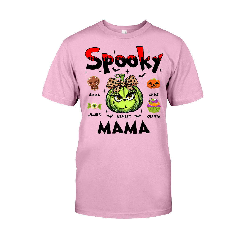 Personalized Spooky Mama T-shirt & Hoodie for Halloween Gift T-shirt & Hoodie GradoCreations