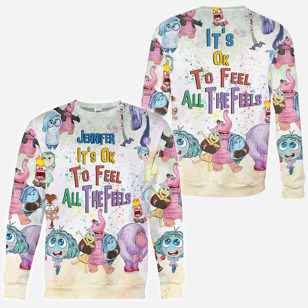 Personalized All Over Shirt Custom Name Perfect Gift for Birthday & Graduation All Over Shirt GradoCreations