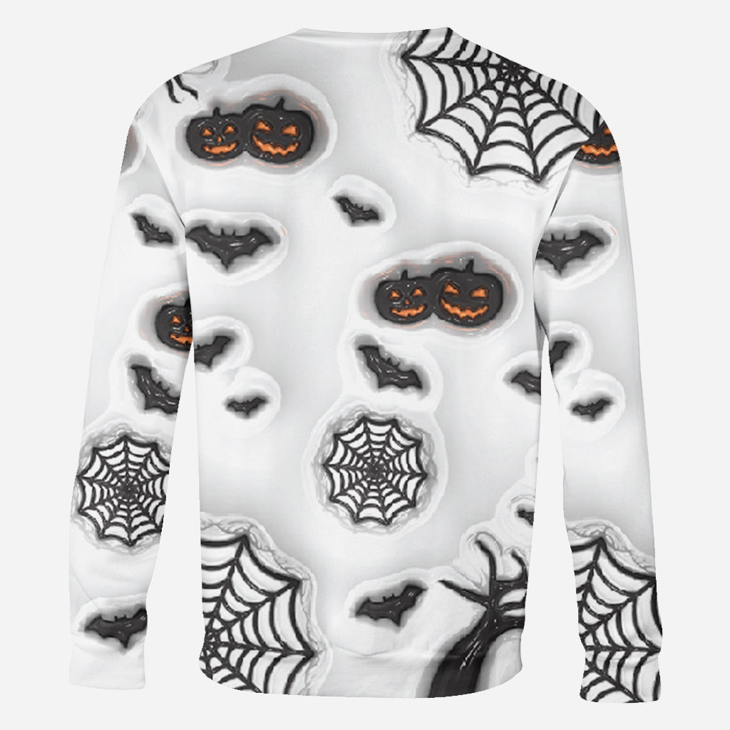 Personalized Halloween All Over Shirt Custom Name Gift All Over Shirt GradoCreations