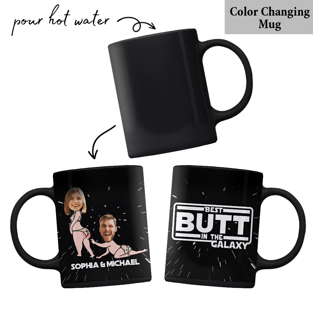 Personalized Best Butt In The Galaxy Mug Custom Name Gift Mug GradoCreations