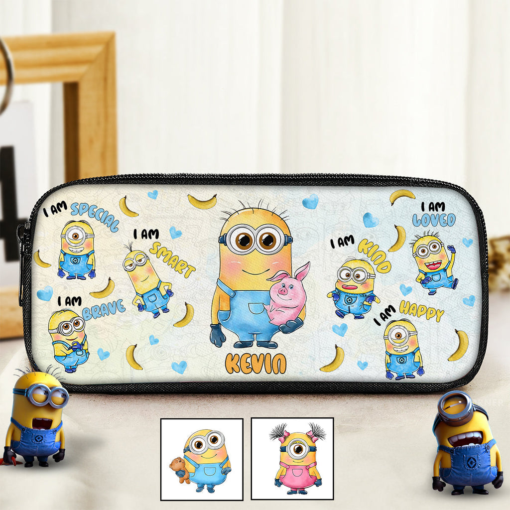 Personalized Minion Pencil Case Custom Name Back to School Gift Pencil Case GradoCreations