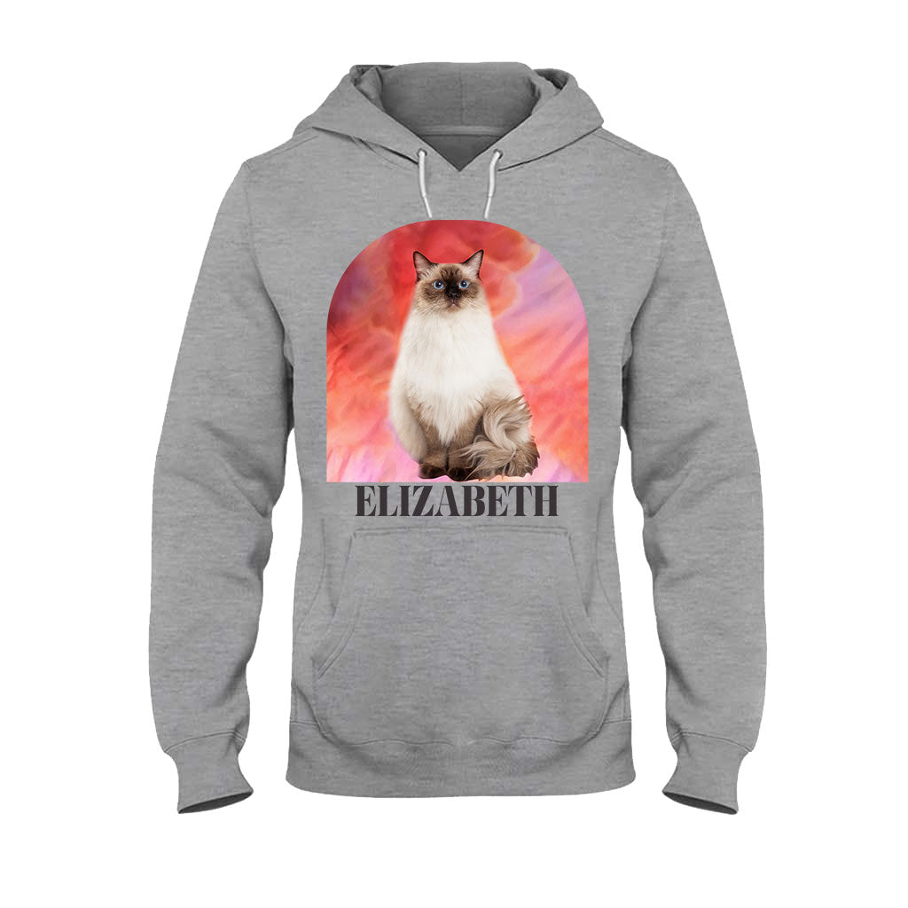 Personalized Cat T-Shirt & Hoodie Custom Name Gift for Cat Lovers T-shirt & Hoodie GradoCreations