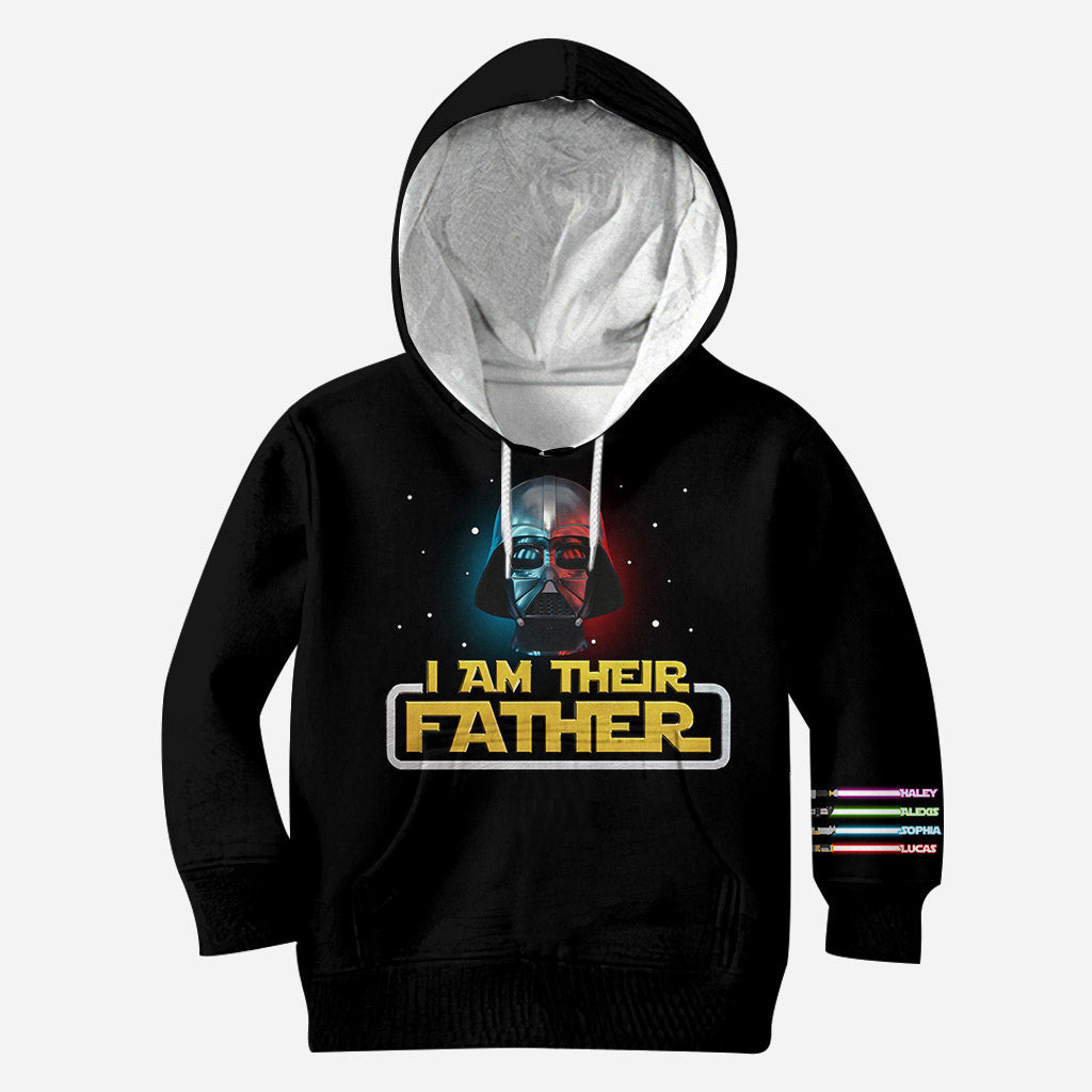 Personalized I Am Your Father All Over Shirt Custom Names Gift for Dad All Over Shirt GradoCreations