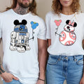 Personalized Couple T-shirts with Character Design | Custom Gift Idea T-shirt & Hoodie GradoCreations