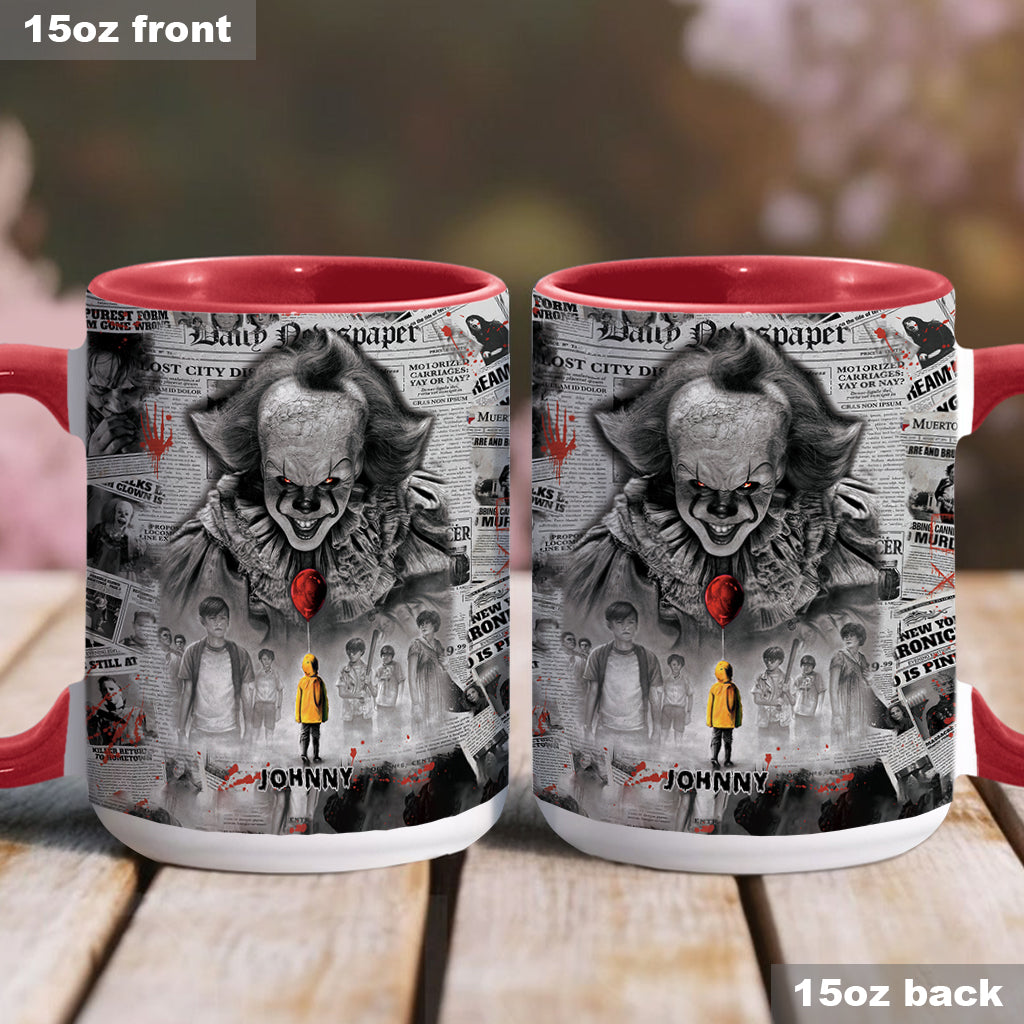 Personalized Horror Movie Accent Mug Custom Gift for Fans Accent Mug GradoCreations
