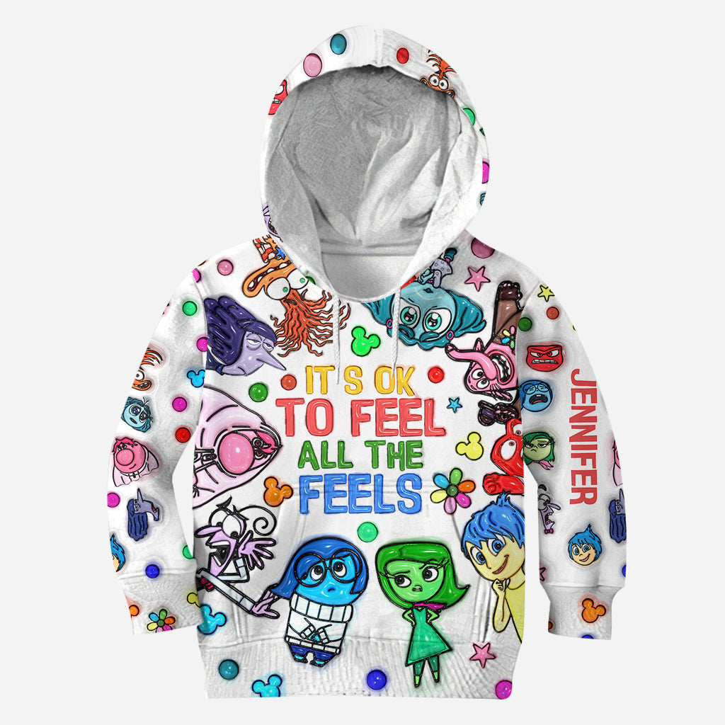 Personalized Hoodie & Leggings Set Custom Name Gift for Kids Hoodie & Leggings GradoCreations
