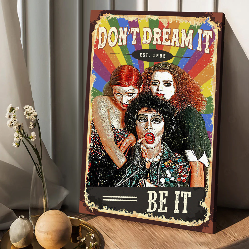 Personalized LGBT Support Canvas Print | Custom Wall Art Gift Canvas And Poster GradoCreations