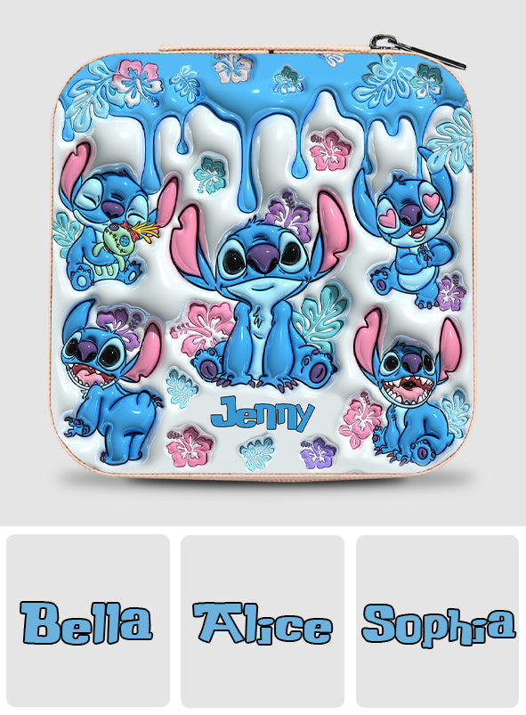 Personalized Disney Ohana Jewelry Box Custom Name Gift for Mom Jewelry Box GradoCreations