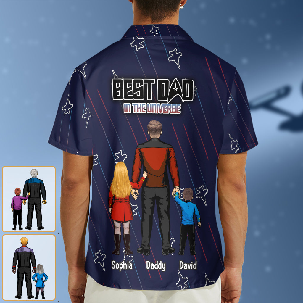 Personalized Top Gun Hawaiian Shirt for Dad - Best Dad Gift Hawaiian Shirt GradoCreations
