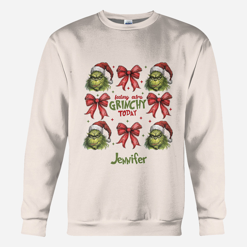 Personalized Grinch All-Over Shirt Custom Name Christmas Gift All Over Shirt GradoCreations