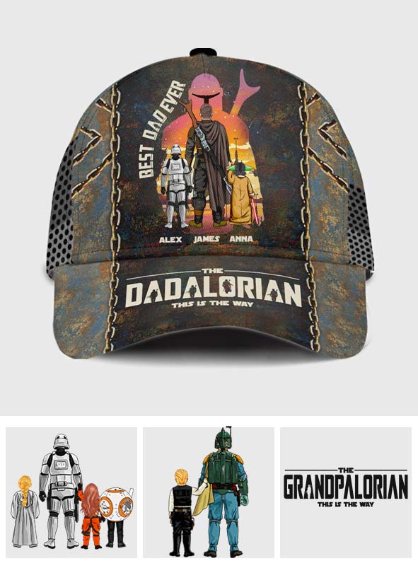 Personalized Classic Cap Best Dad Ever Star Wars Gift Classic Cap GradoCreations