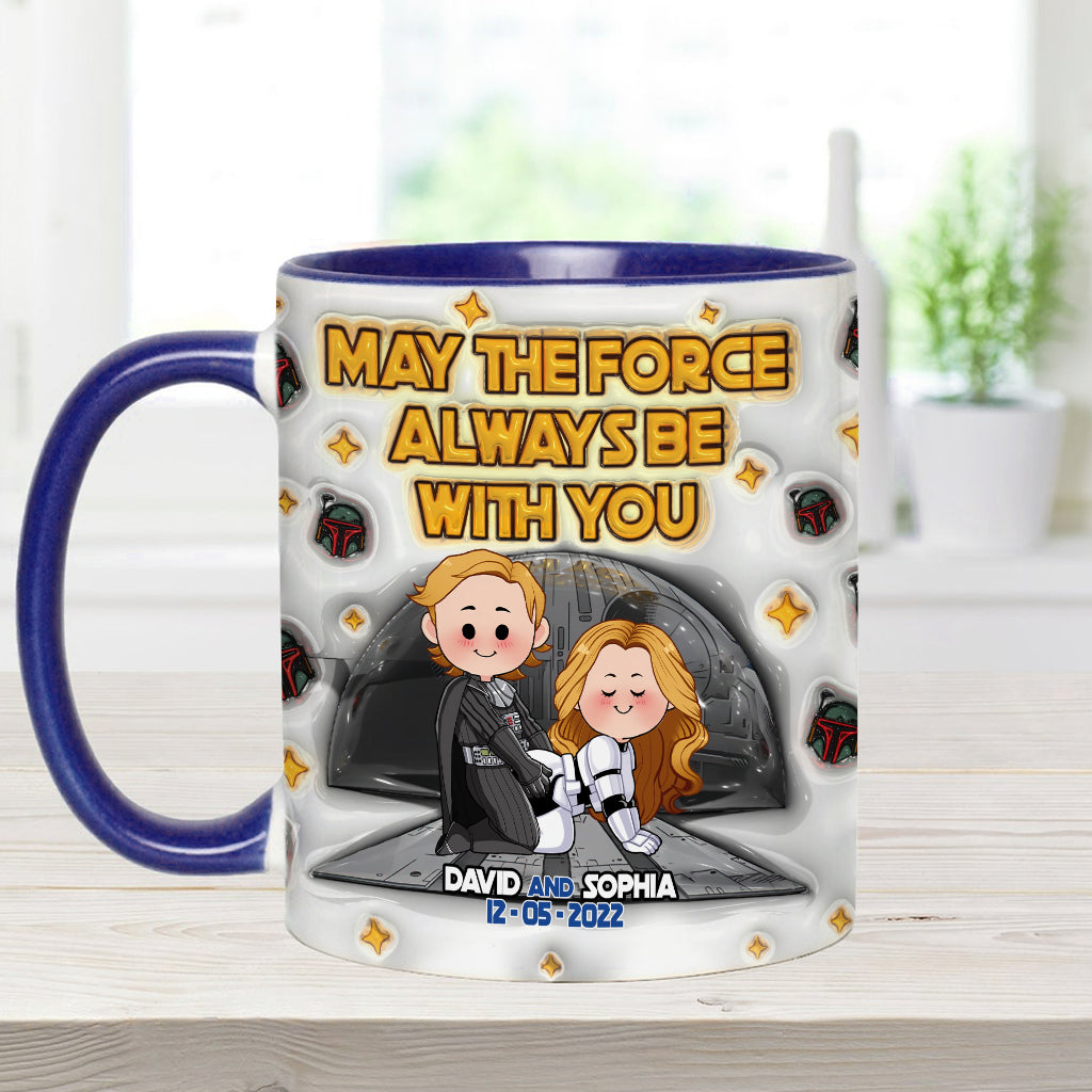 Personalized Star Wars Accent Mug Custom Name Gift for Fans Accent Mug GradoCreations