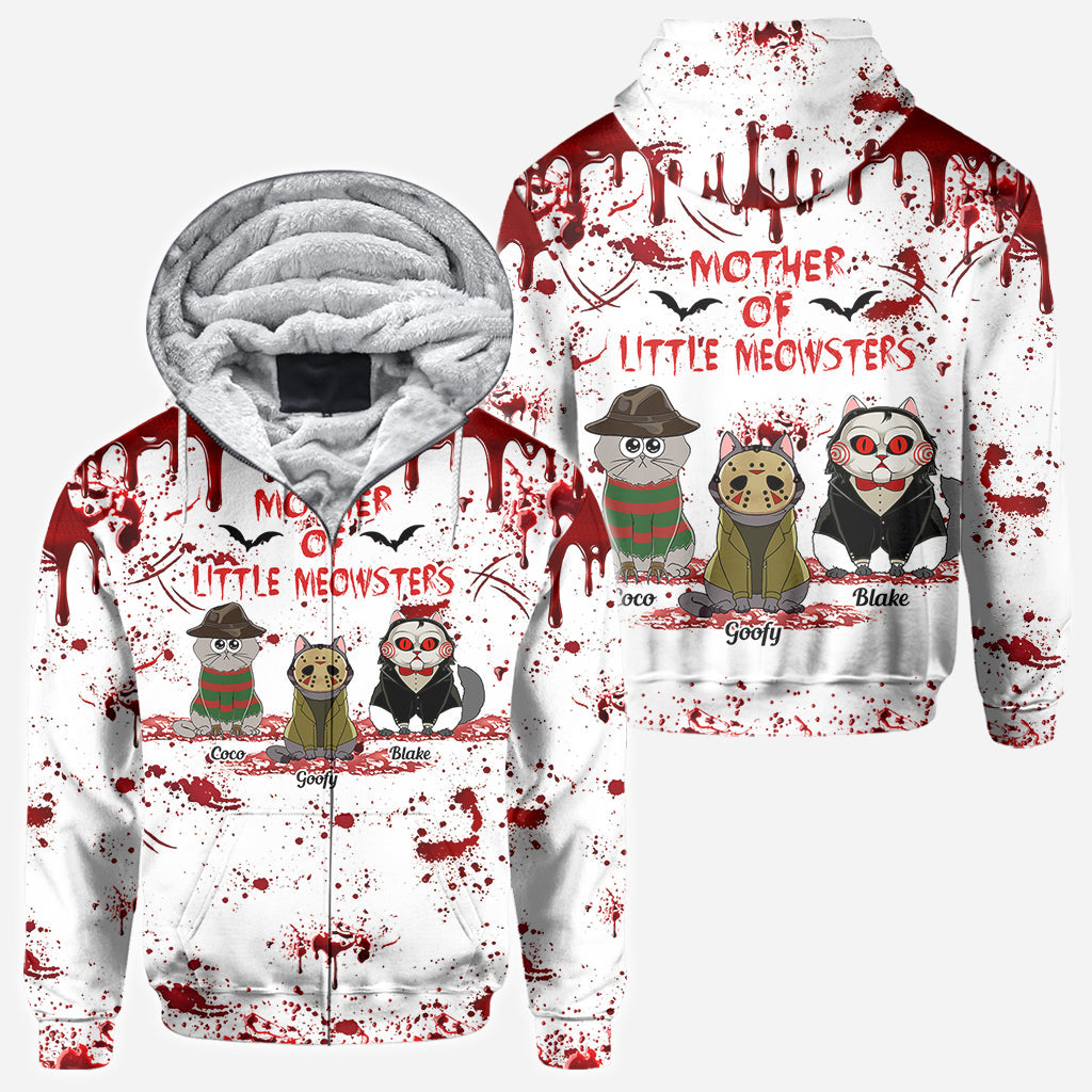 Personalized Cat Themed All-Over Print Shirt for Cat Lovers All Over Shirt GradoCreations