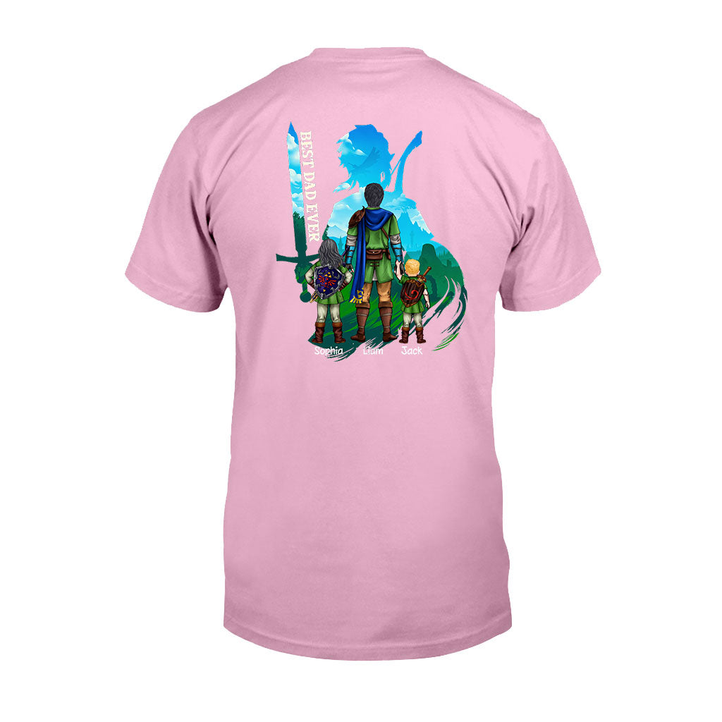 Personalized Legend of Dad T-Shirt & Hoodie Custom Name Gift for Father's Day T-shirt And Hoodie GradoCreations