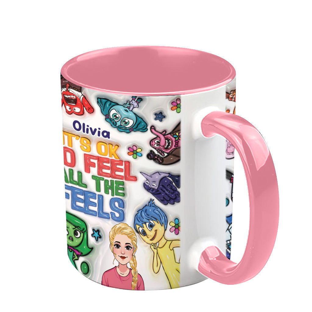 Personalized Cute Accent Mug Gift for Birthdays & Graduations Accent Mug GradoCreations