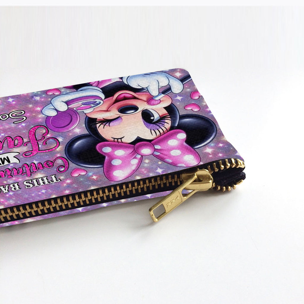 Personalized Mouse Pouch with Cute Character Design for Girls Pouch GradoCreations
