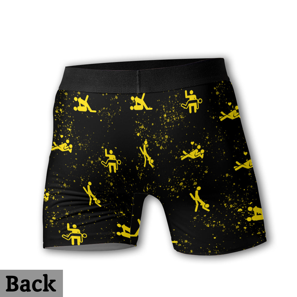Personalized Jedi Sith Men's Boxer Briefs Custom Name Gift Men Boxer Briefs GradoCreations
