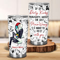 Personalized Nightmare Tumbler Custom Name Gift for Couple Tumbler GradoCreations