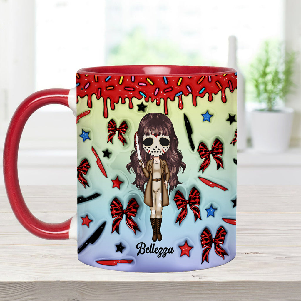 Personalized Accent Mug for Murder Mystery Lovers - Fun Gift Accent Mug GradoCreations