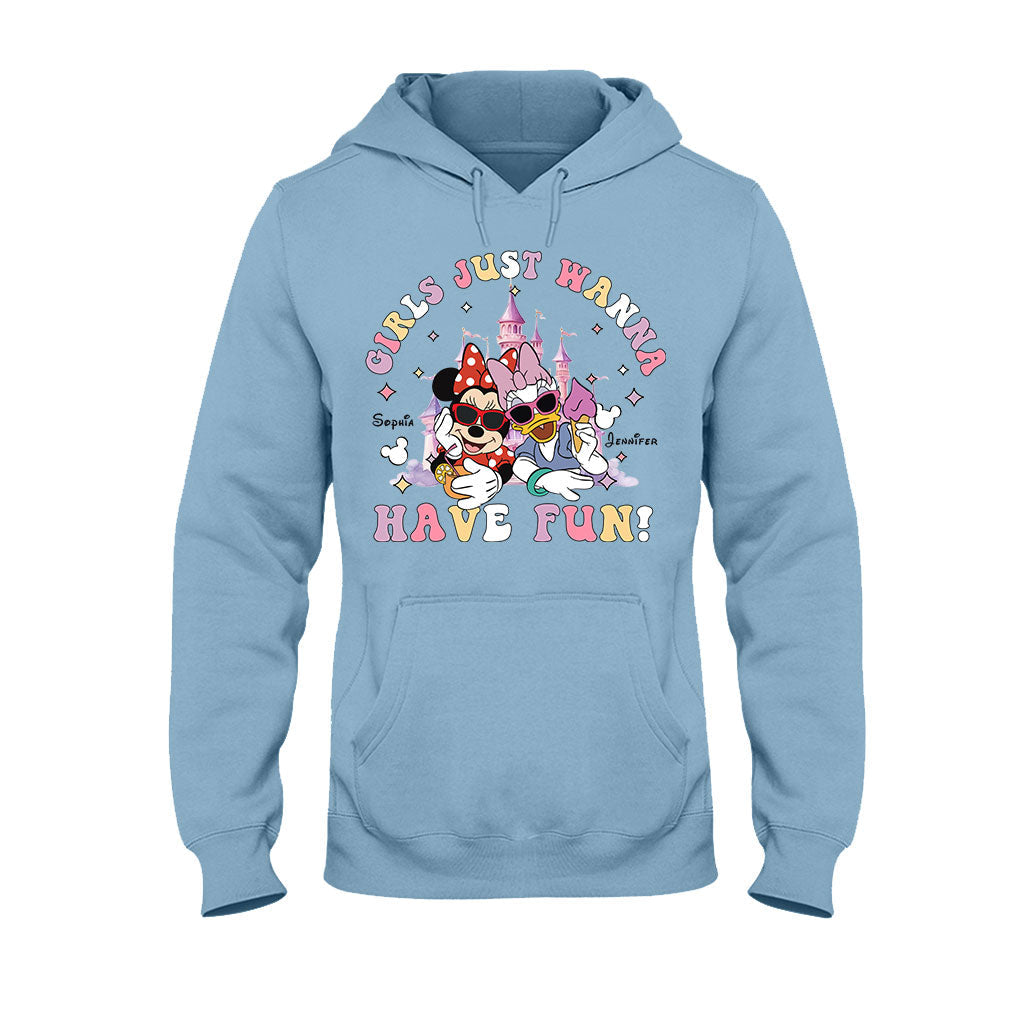 Personalized Girls Just Wanna Have Fun T-shirt & Hoodie for Kids T-shirt & Hoodie GradoCreations