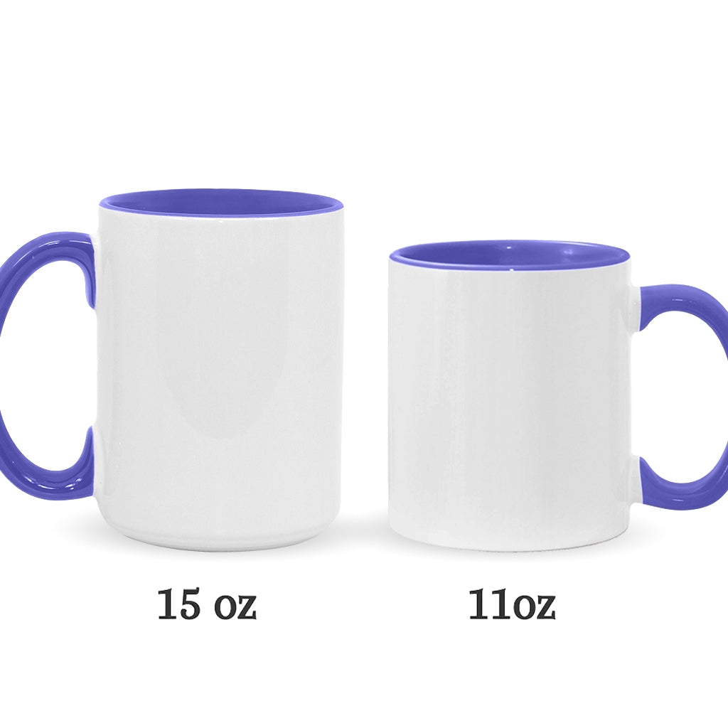 Personalized Accent Mug with Unique Design for Halloween Gift Accent Mug GradoCreations
