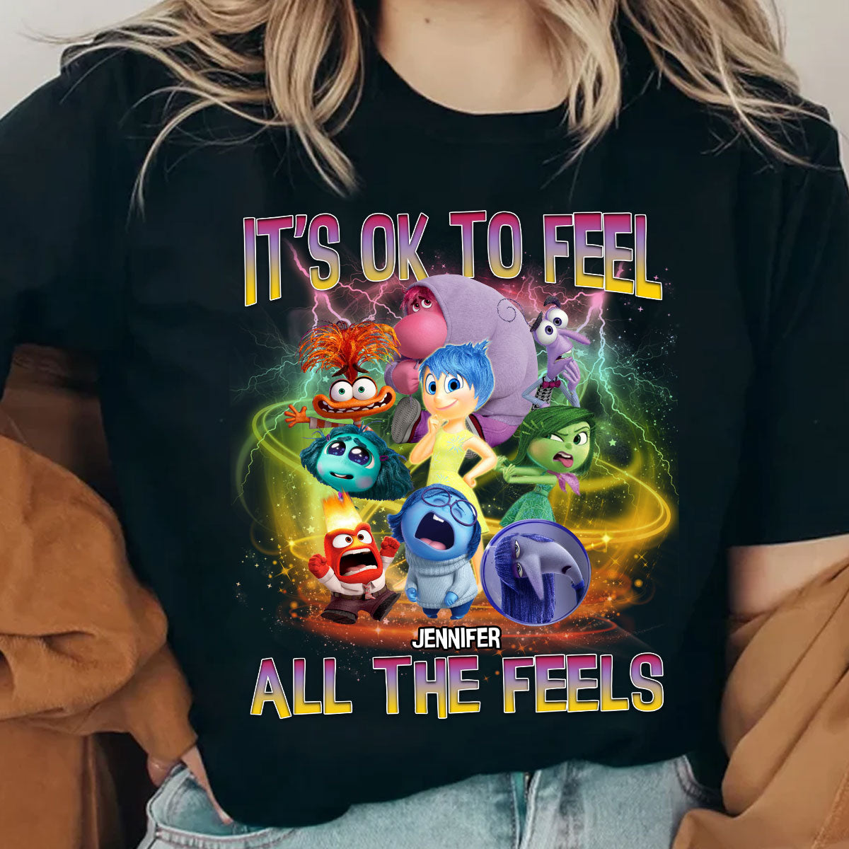 Personalized Emotional Characters T-Shirt & Hoodie Gift T-shirt & Hoodie GradoCreations