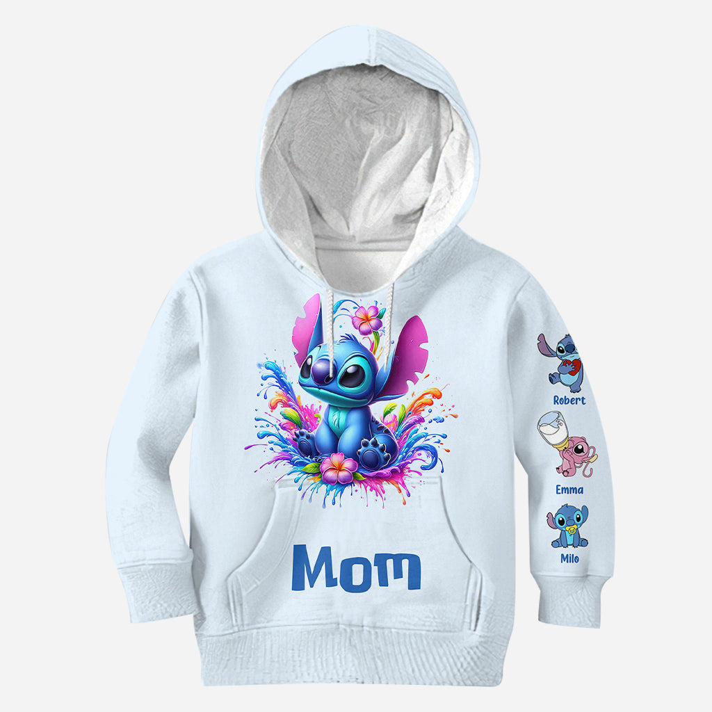 Personalized Ohana All Over Shirt Gift for Mom - Unique Birthday & Mother's Day Apparel All Over Shirt GradoCreations