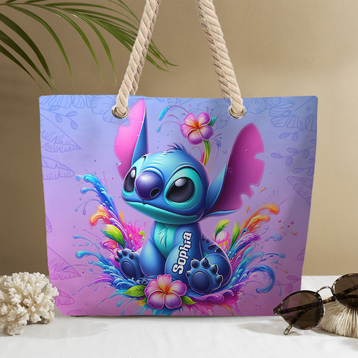 Personalized Beach Bag with Custom Design for Summer Fun Beach Bag GradoCreations