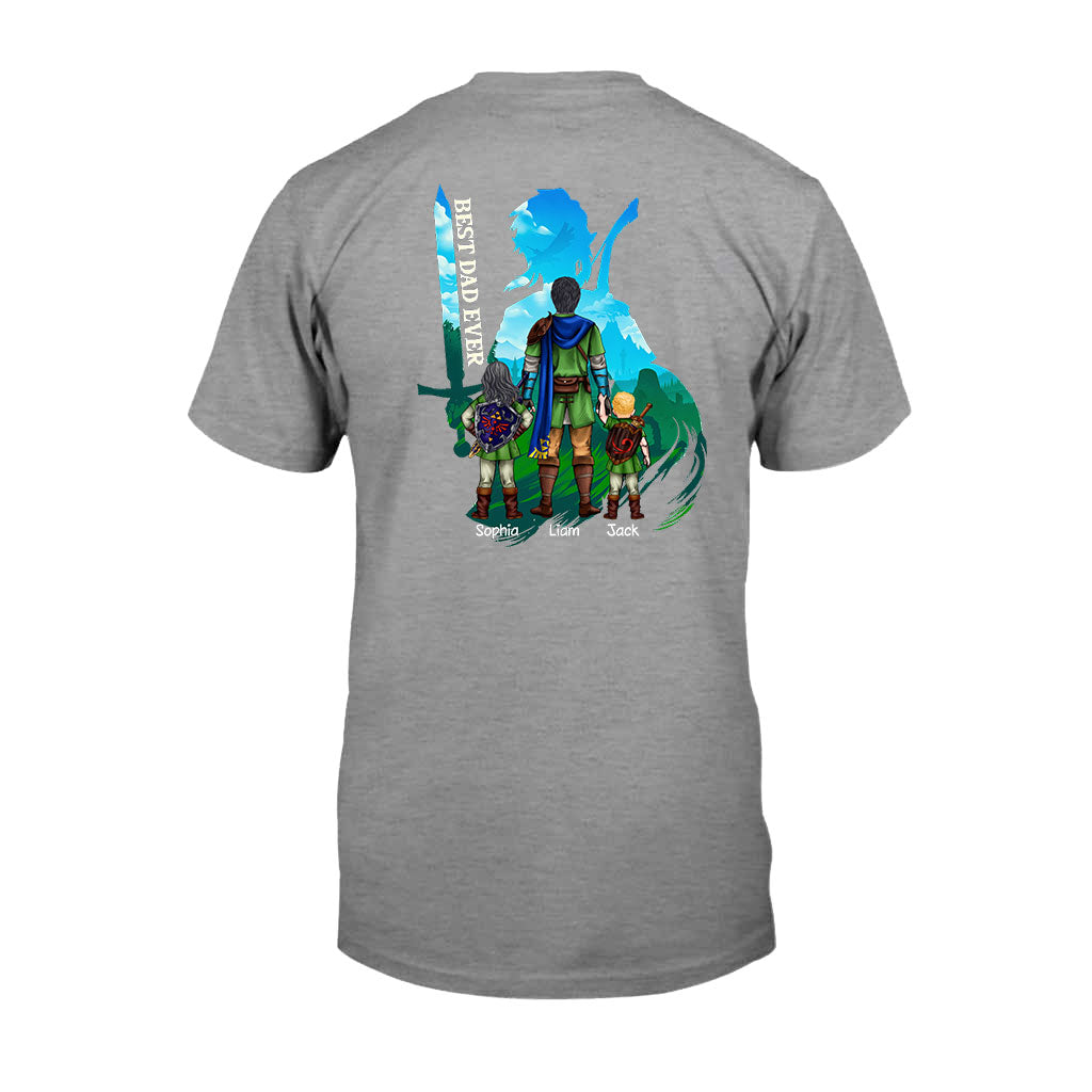 Personalized Legend of Dad T-Shirt & Hoodie Custom Name Gift for Father's Day T-shirt And Hoodie GradoCreations