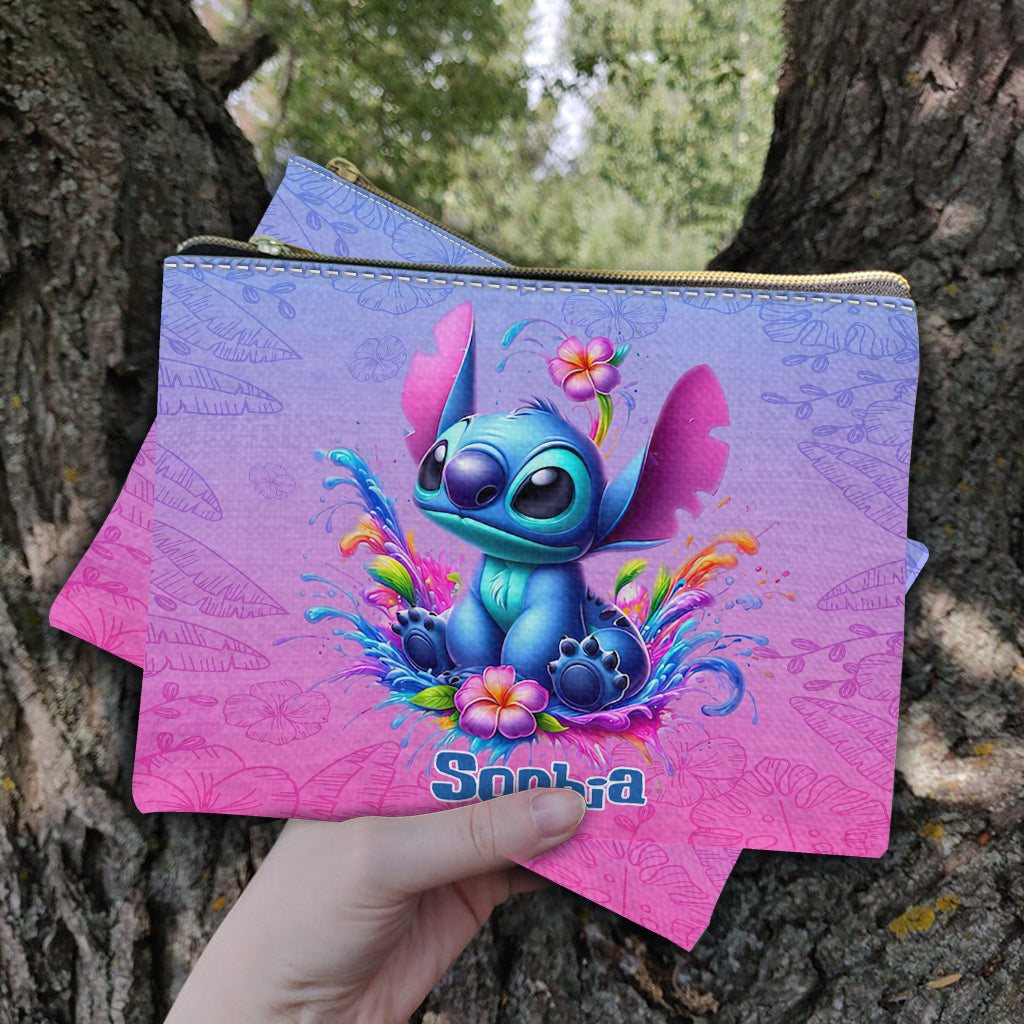 Personalized Ohana Pouch with Custom Name for Kids & Women Pouch GradoCreations